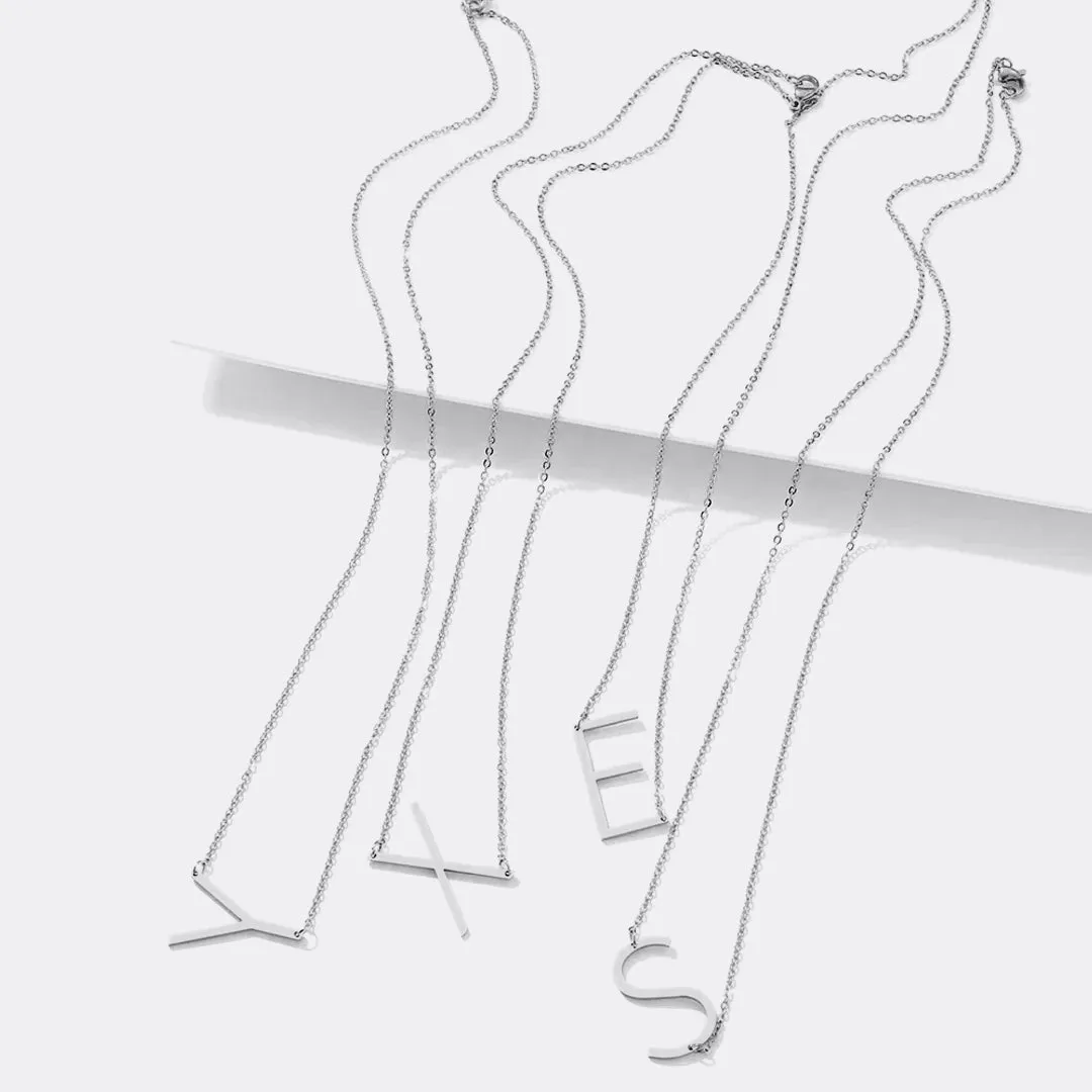 Statement Initial Necklace