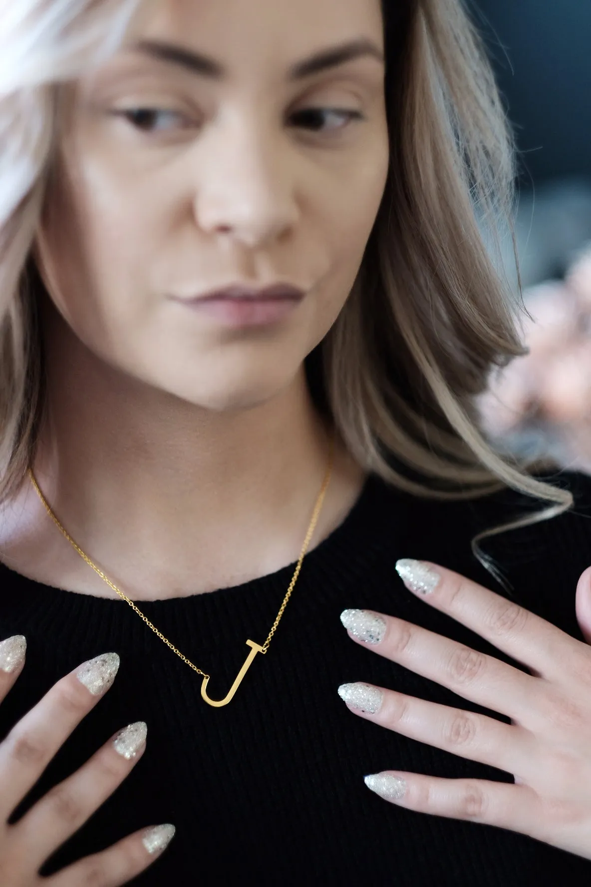 Statement Initial Necklace