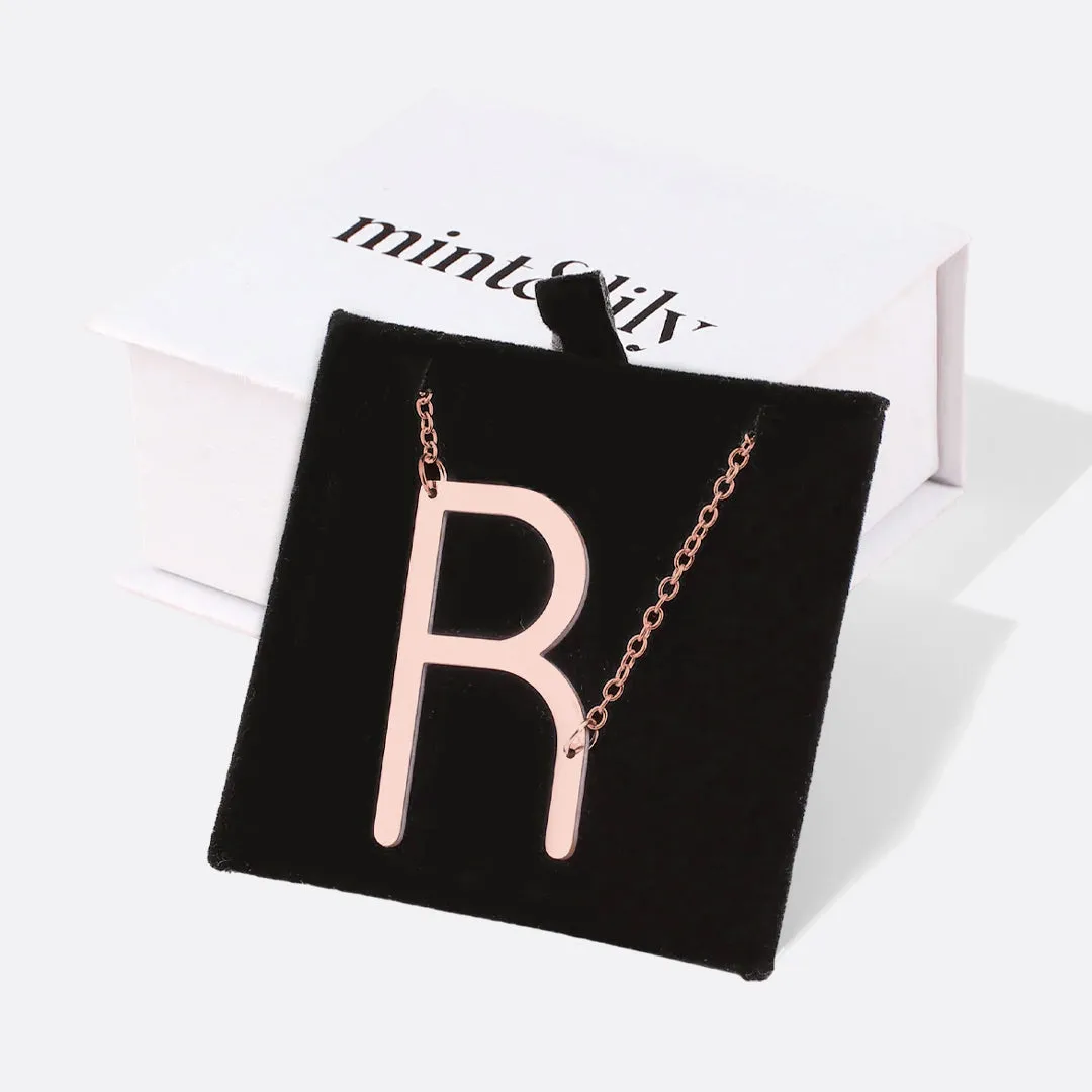 Statement Initial Necklace