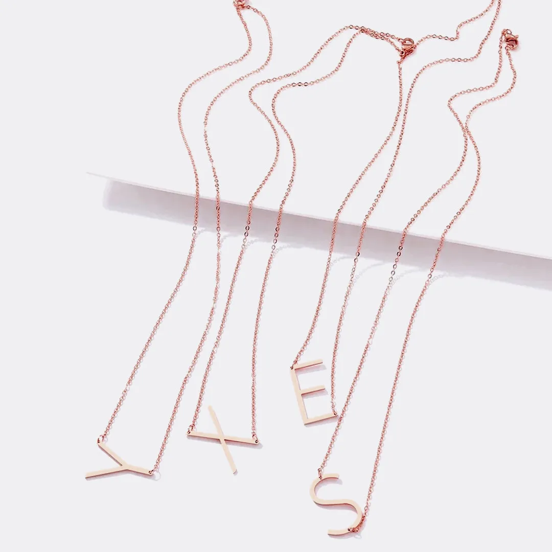 Statement Initial Necklace