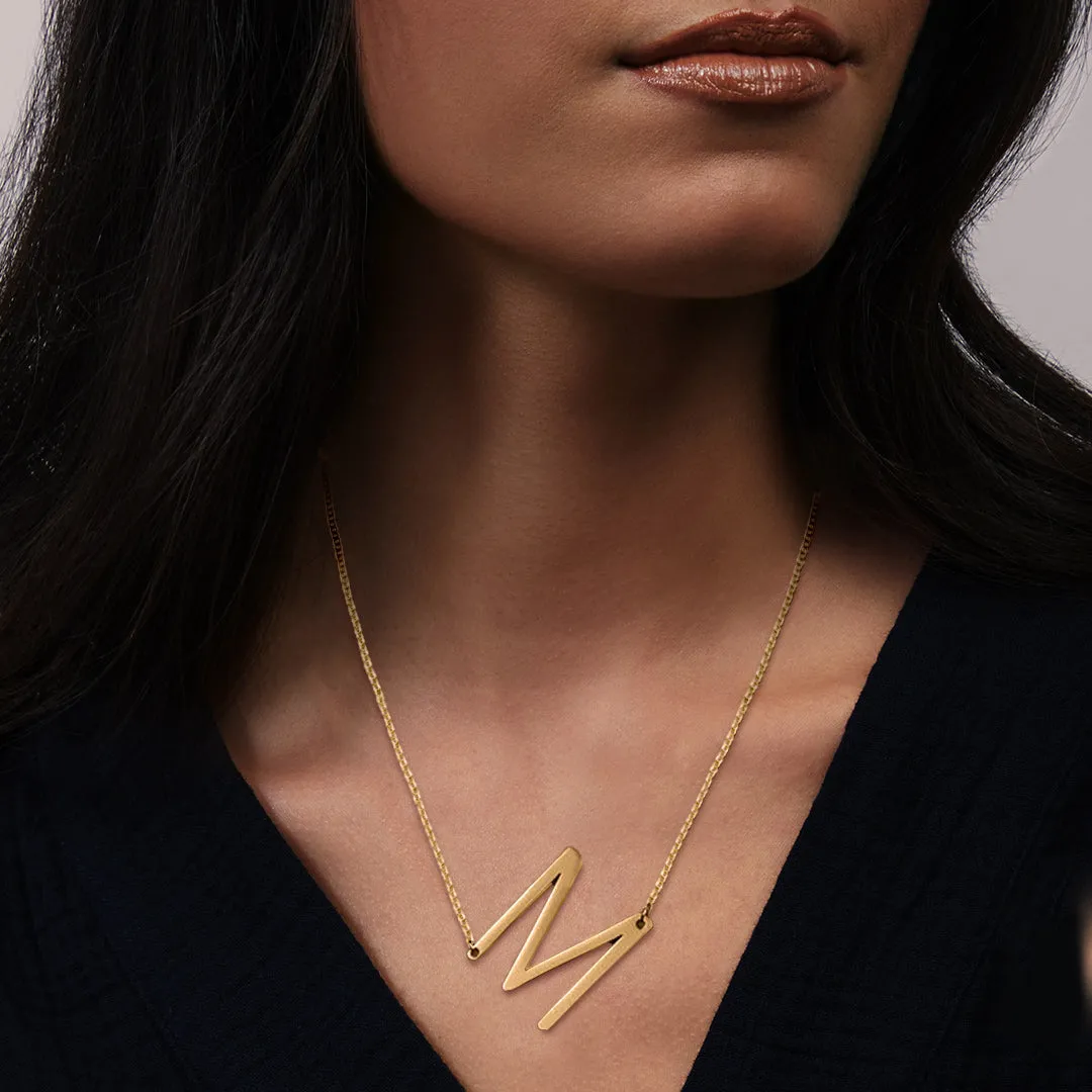 Statement Initial Necklace