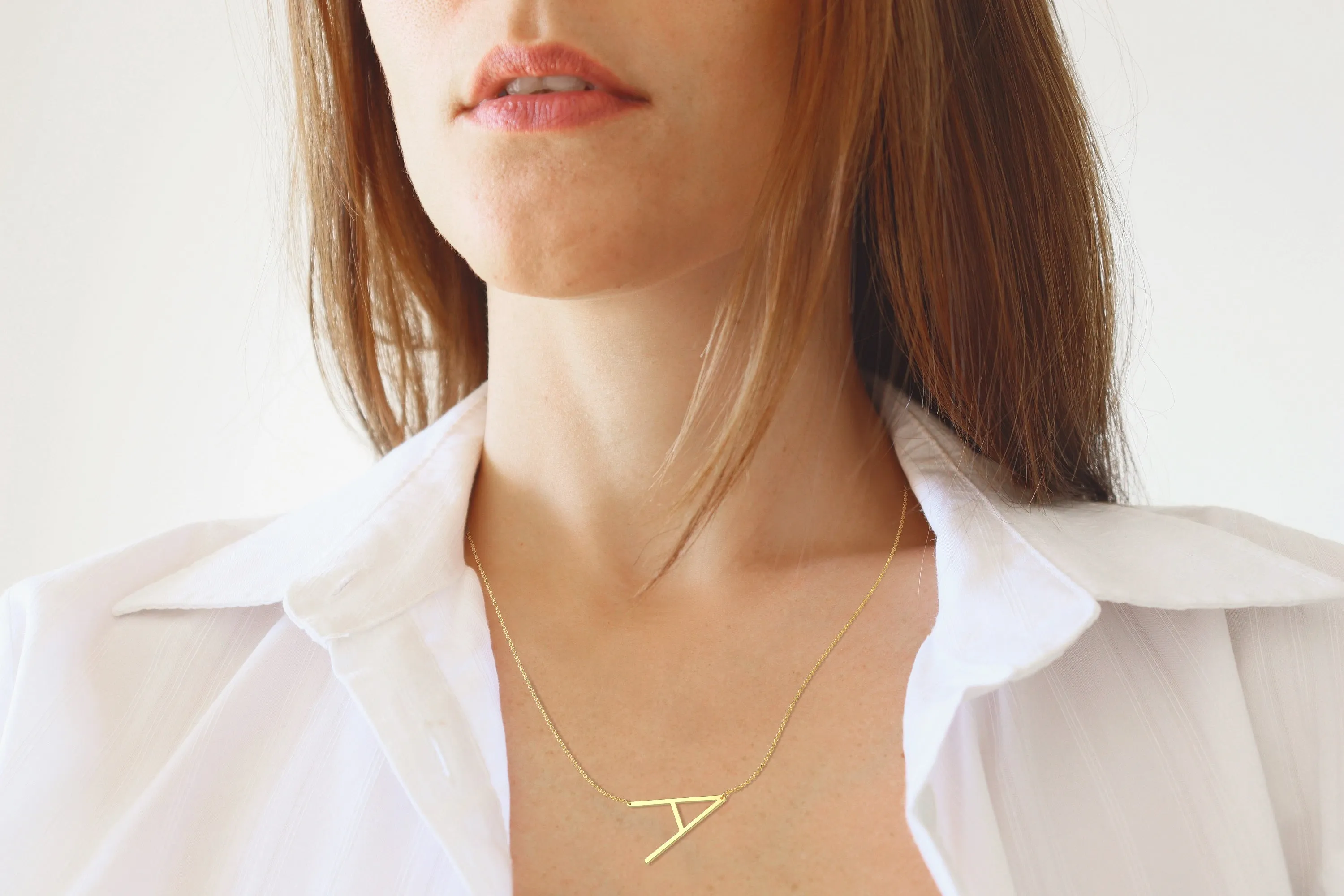 Statement Initial Necklace