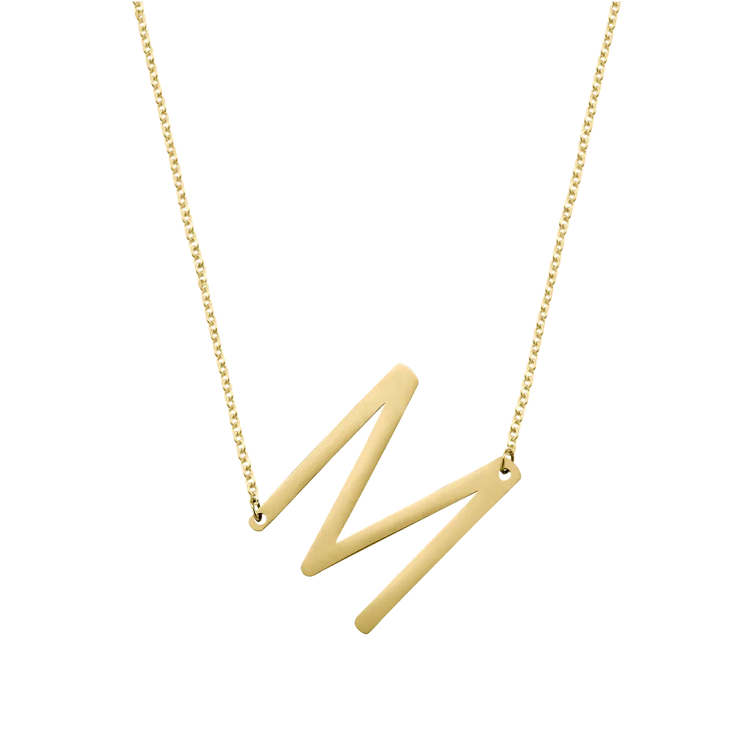Statement Initial Necklace