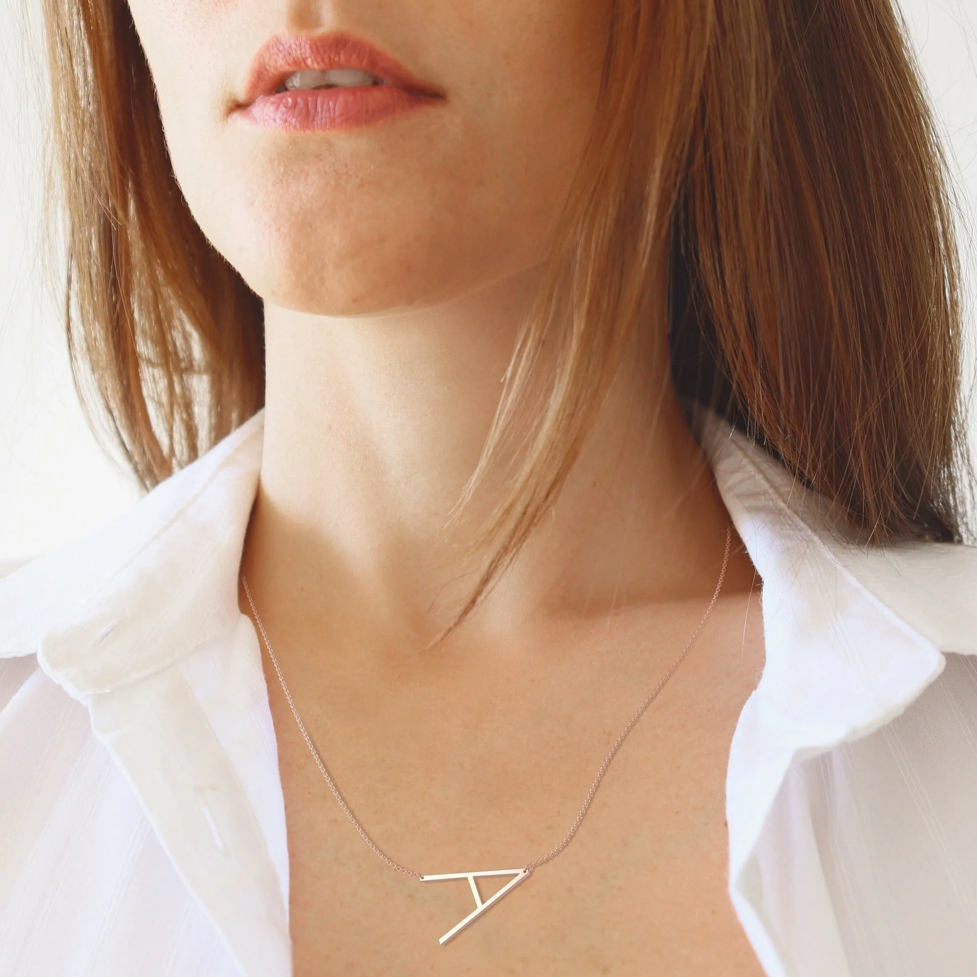 Statement Initial Necklace