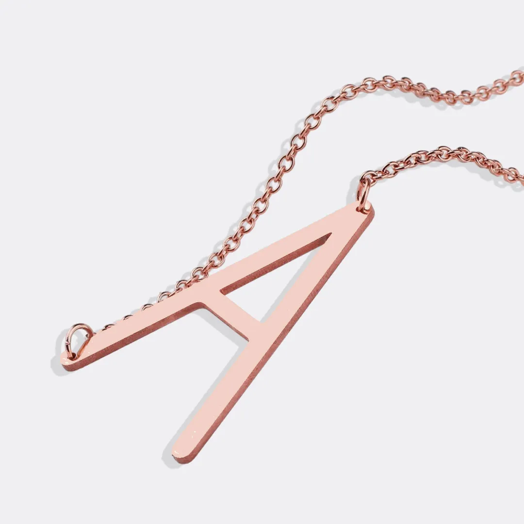 Statement Initial Necklace