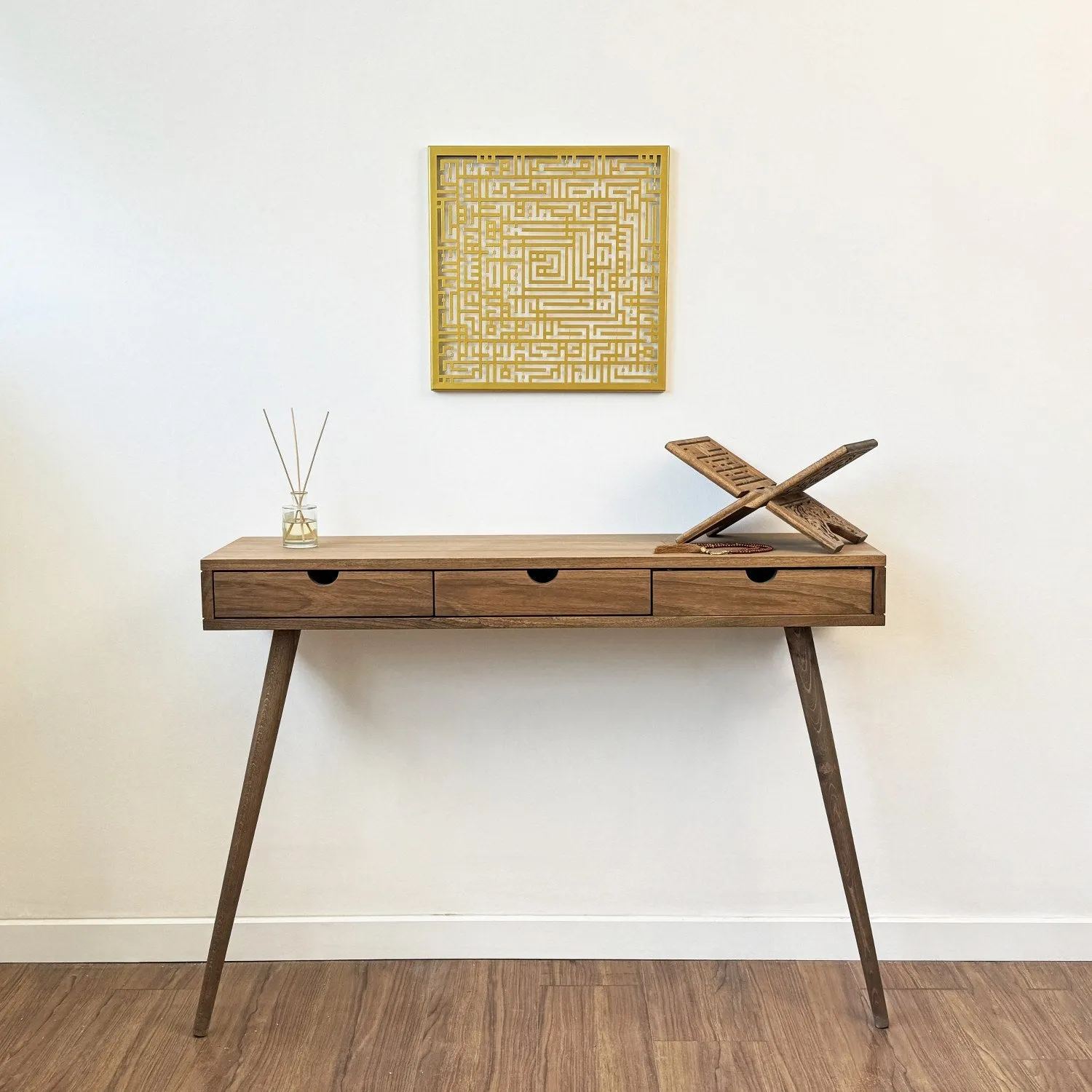 Surah Al Fatihah Kufic Metal Islamic Wall Art - Islamic Home Decoration