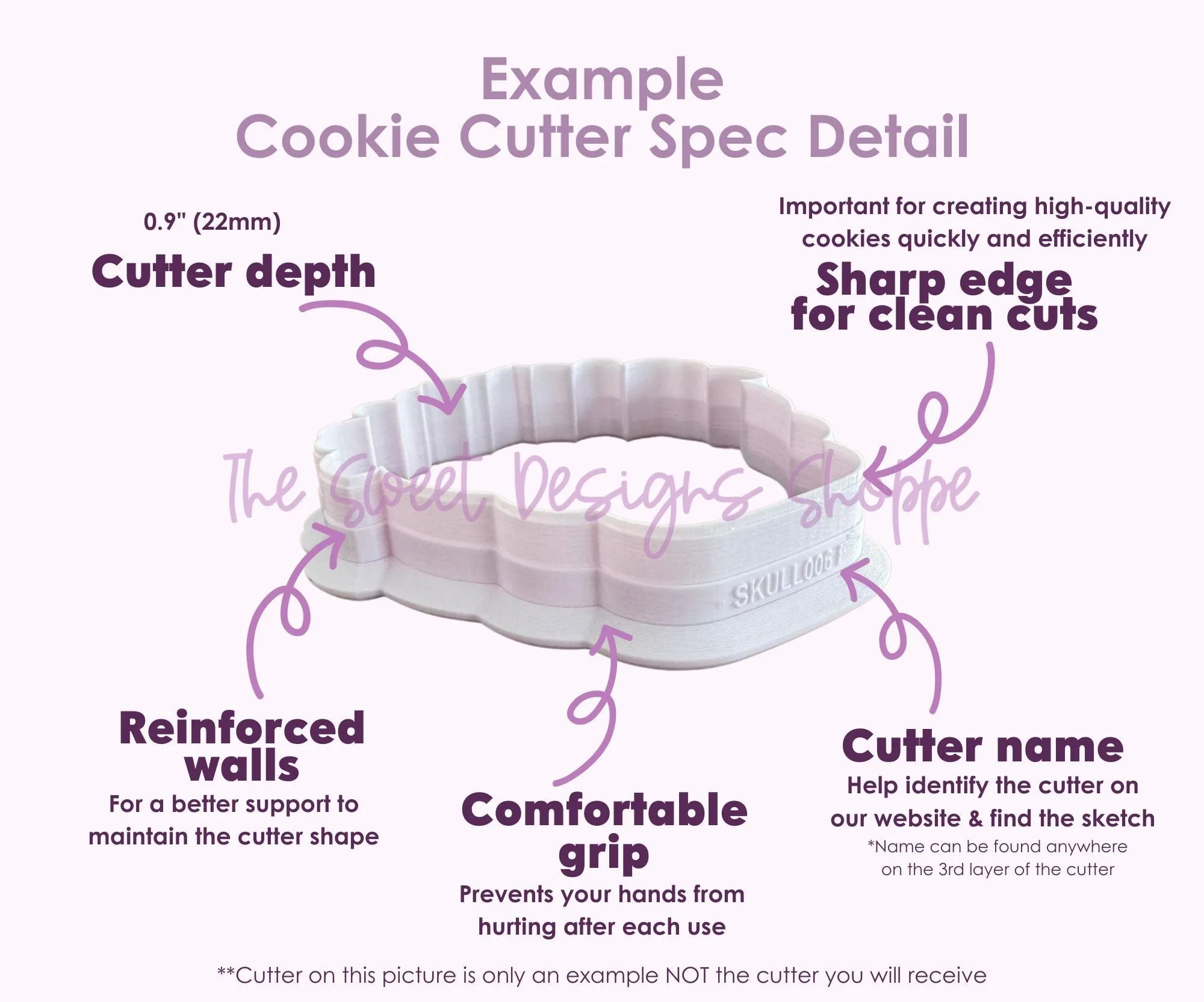 Sweater Cookie Sticker - Cookie Cutter