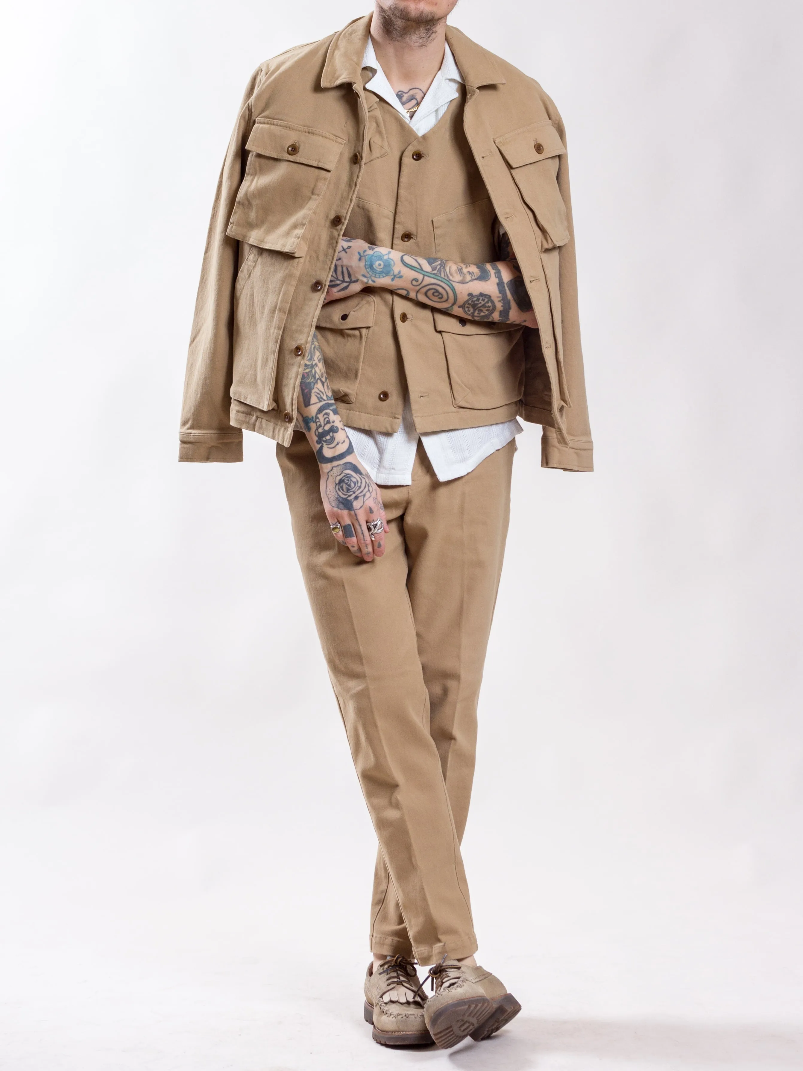 Uncle Bright, Jean Twill, Khaki