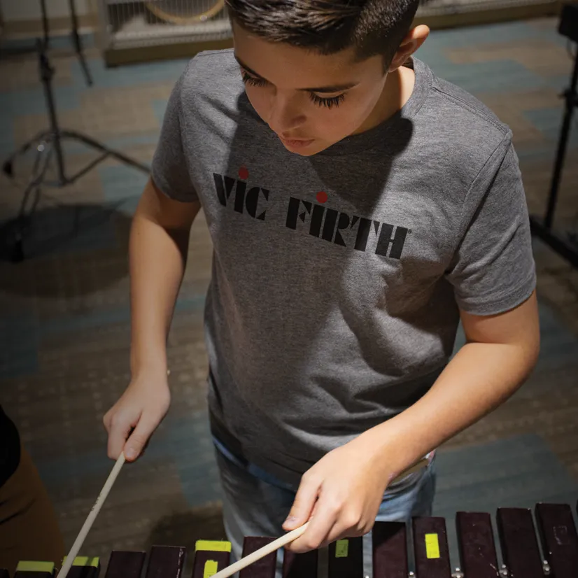 Vic Firth Youth Logo Tee