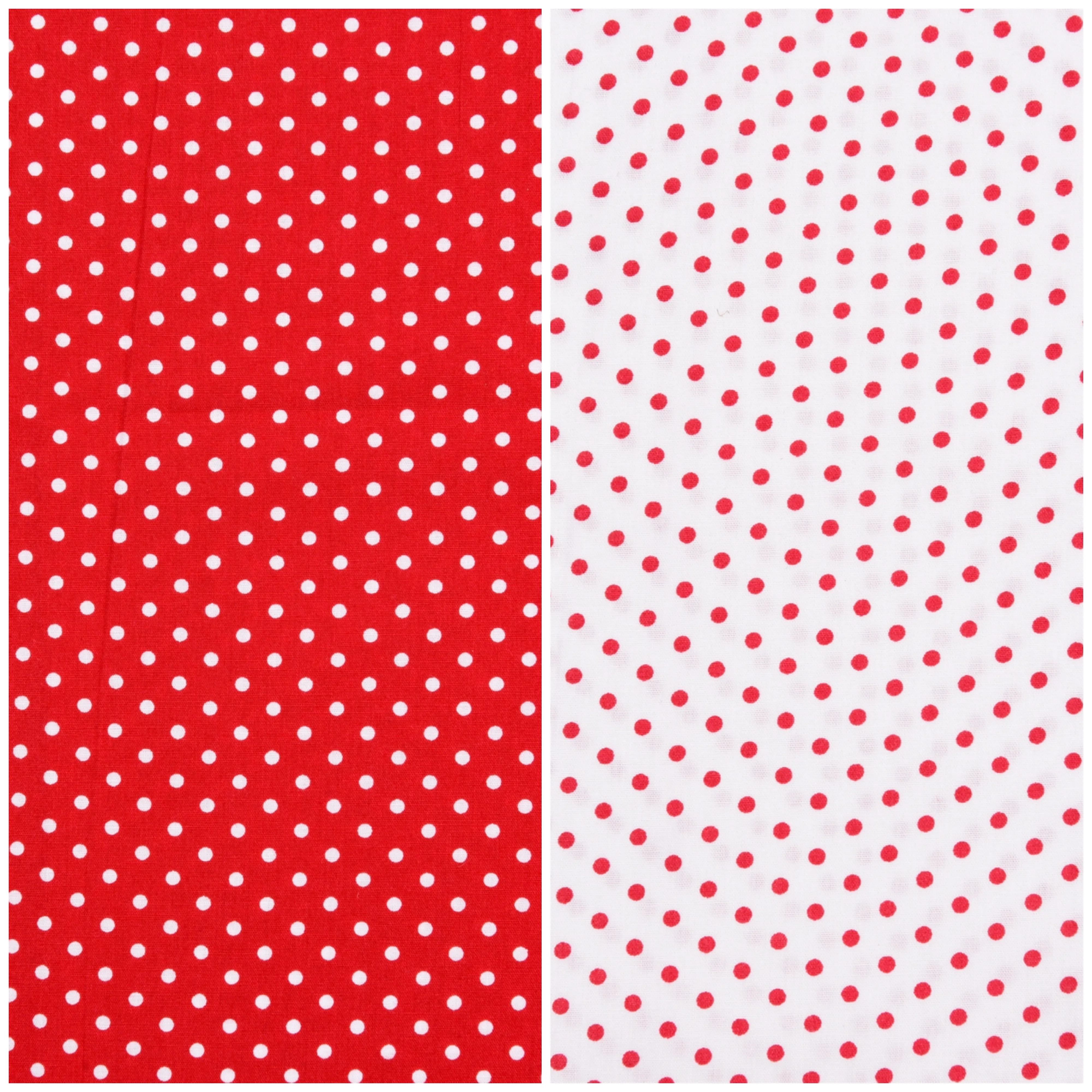 Vintage Dots Print  - Washed 100% Cotton Poplin  - 3106