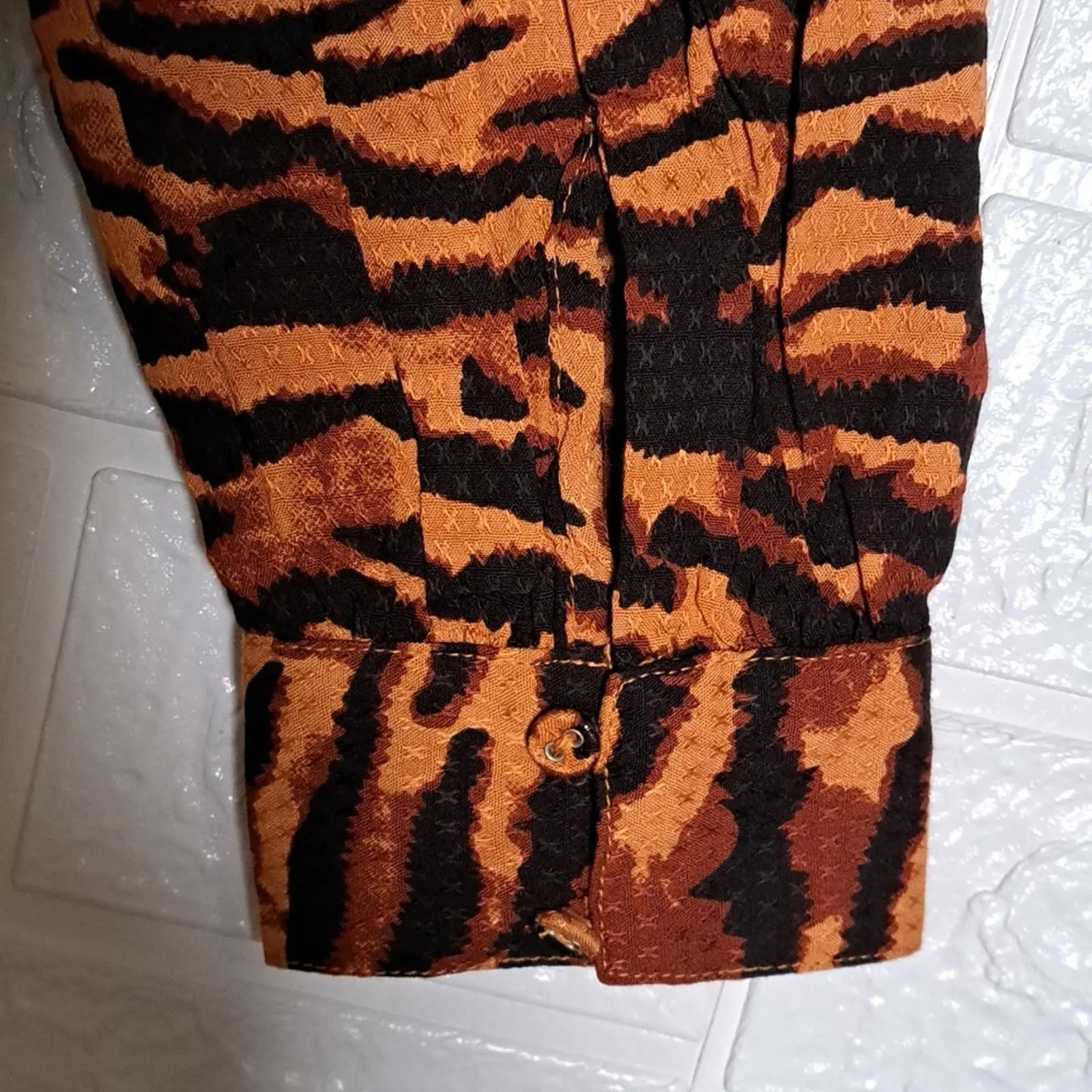 WALTER BAKER Wild Cat Lilly Mini Trapeze Dress Medium