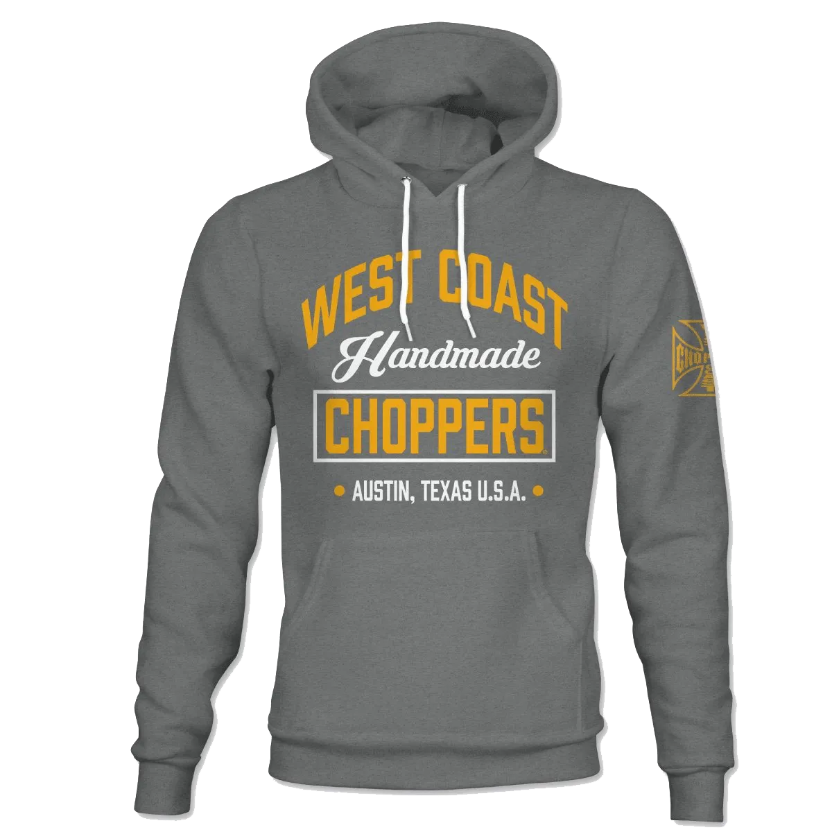 WCC HANDMADE HOODY - HEATHER GREY