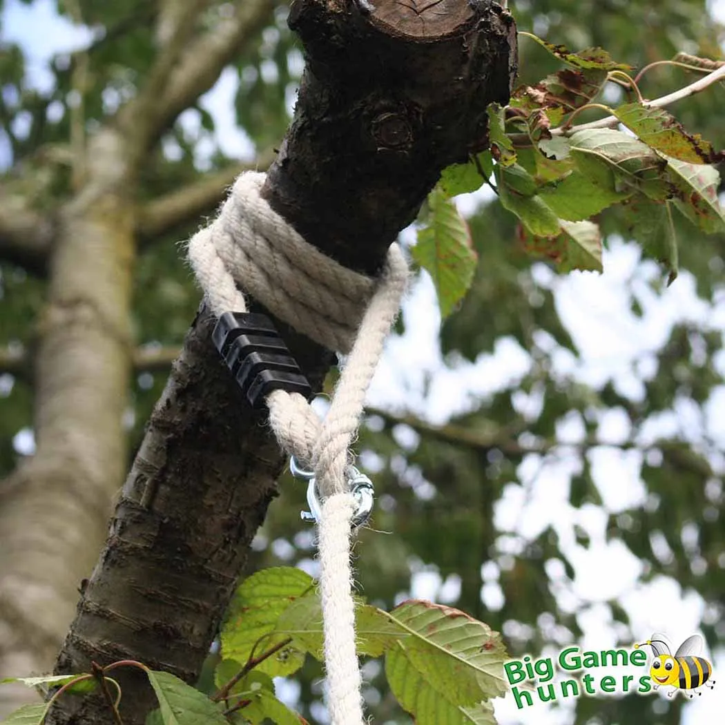 Wooden Monkey Tree Swing - 360° Motion - Durable